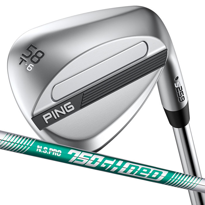 ピン ゴルフ PING S259 クロム ウェッジ T GRIND シングラインド ウエッジ N.S.PRO 750 neo 日本正規品 左右選択可