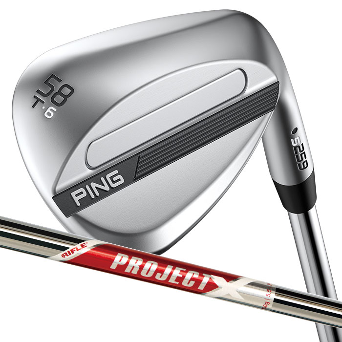 ピン ゴルフ PING S259 クロム ウェッジ T GRIND シングラインド ウエッジ PROJECT X RED 日本正規品 左右選択可