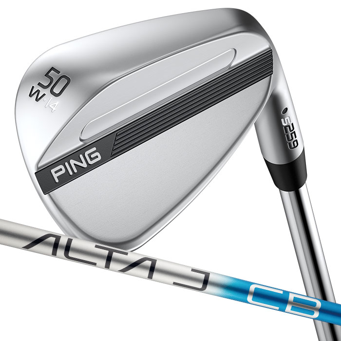 ピン ゴルフ PING S259 クロム ウェッジ W GRIND ワイドグラインド ウエッジ　PING ALTA J CB BLUE 日本正規品 左右選択可