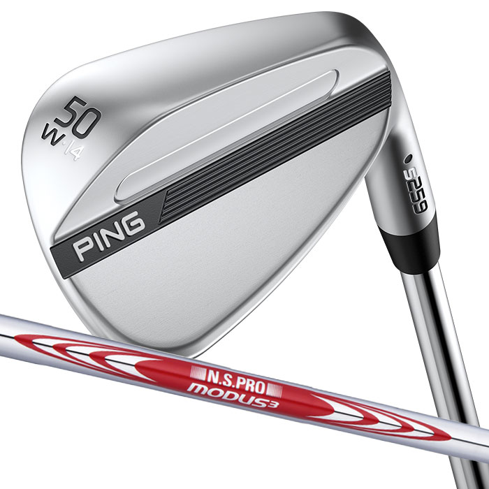 ピン ゴルフ PING S259 クロム ウェッジ W GRIND ワイドグラインド ウエッジ　MODUS3 TOUR105 日本正規品 左右選択可