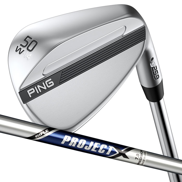 ピン ゴルフ PING S259 クロム ウェッジ W GRIND ワイドグラインド ウエッジ　PROJECT X 日本正規品 左右選択可