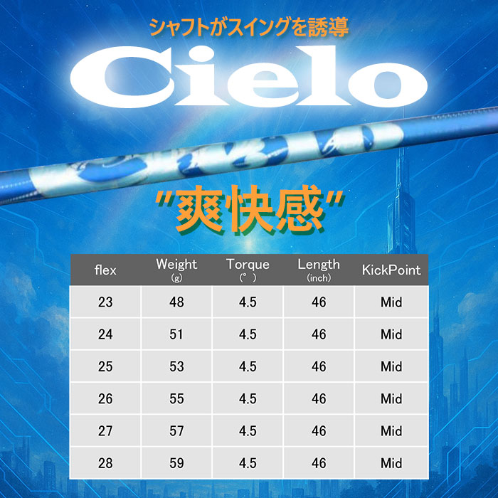 エミリッドバハマ EMILLID BAHAMA CV10s BK FW アーチ Natural 9 CIELO (カスタムフェアウェイウッド)の画像