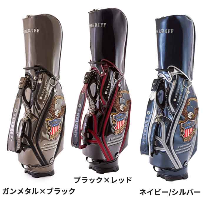 SHERIFF キャディバッグ｜ゴルフ用バッグ｜ゴルフ｜スポーツ