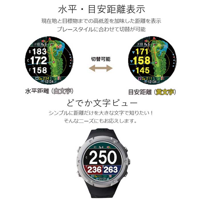 N*a様 ショットナビ ShotNavi Evolve α ゴルフ GPSウォッ Evolve α(距離測定器)|Shot Navi(ショットナビ)の通販 - GDO