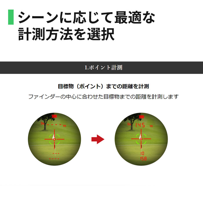 ショットナビ SHOT NAVI レーザースナイパー レイズ GR LASER SNIPER RAYS GR レーザー距離計測器 超軽量 生活防水性能 競技モード 計測が早い | ShotNavi | 11