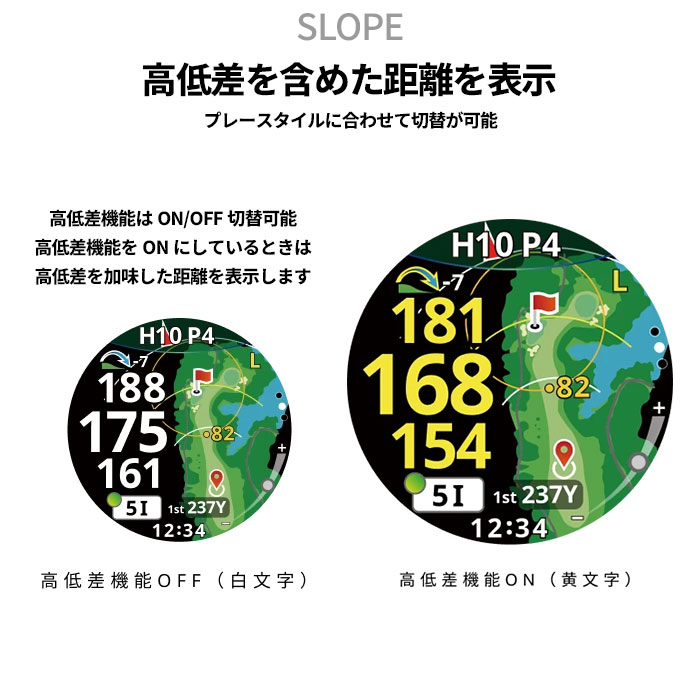 ShotNavi（ショットナビ） Shot Navi VELLIX V14 腕時計型 GPSゴルフ