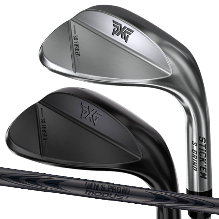 (カスタムウェッジ) PXG Stick Em Wedge N.S.PRO MODUS3 LUXURY BLACK WEDGE  Parsons Xtreme Golf 左右あり