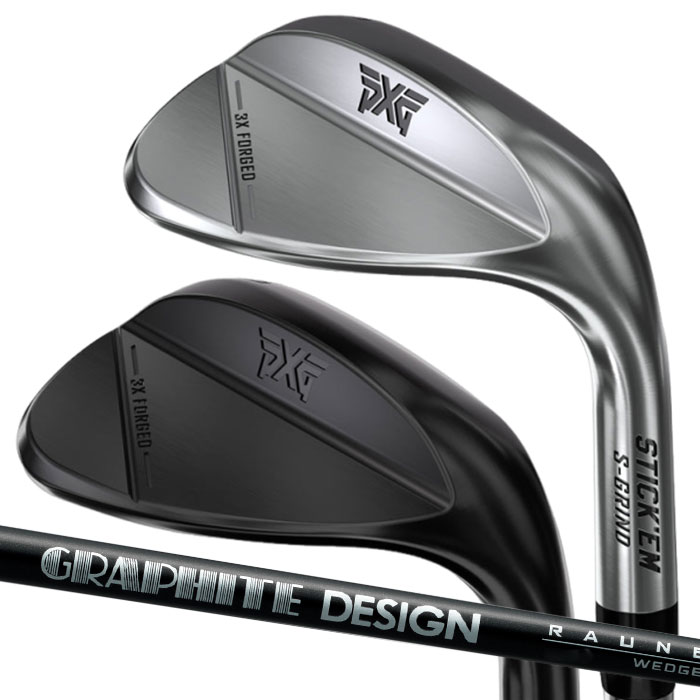 (カスタムウェッジ) PXG Stick Em Wedge グラファイトデザイン RAUNE WEDGE ラウネ ウェッジ Parsons Xtreme Golf 左右あり