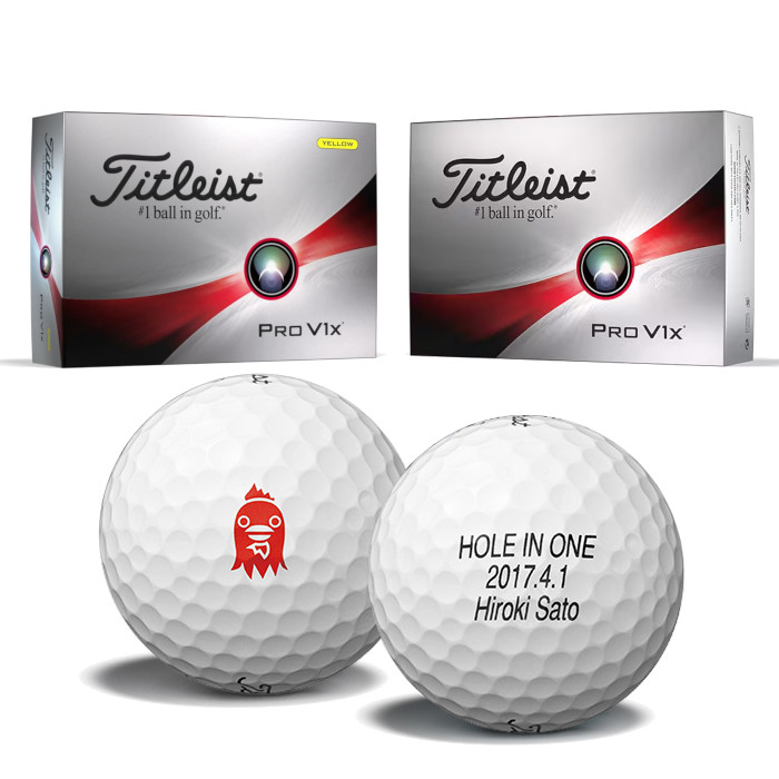 タイトリスト Titleist 2023 PRO V1X オウンネーム 2ダース 24球