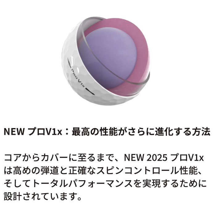 Titleist（タイトリスト） Titleist 2025 PRO V1X オウンネーム 2