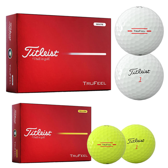 �^�C�g���X�g Titleist 2026 NEW TRUFEEL 1�_�[�X 12�� �S���t �{�[�� �g�D���[�t�B�[�� 2026���f�� �\�t�g