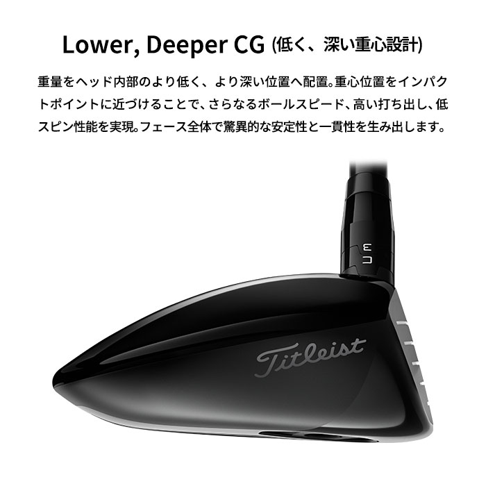 【予約販売】2026年6月11日発売予定 タイトリスト Titleist GTS3 フェアウェイウッド Tensei 1K Blue シャフト FW | Titleist | 05
