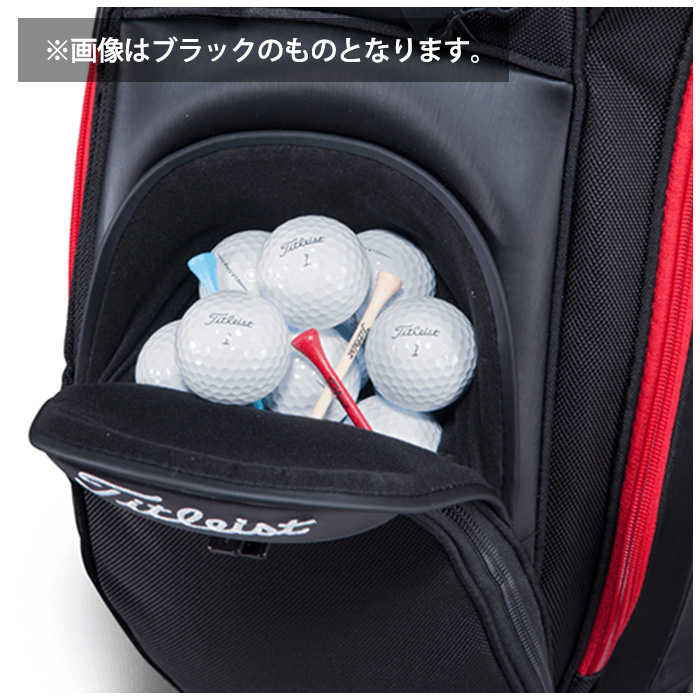 Titleist Titleist ジェットブラック ミッドサイズ キャディ