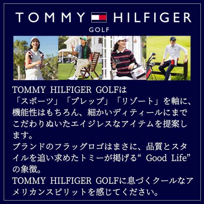 トミーヒルフィガー ゴルフ TOMMY HILFIGER THMB4S25 ダブルラッセル キャップ 帽子 CAP｜wizard｜07