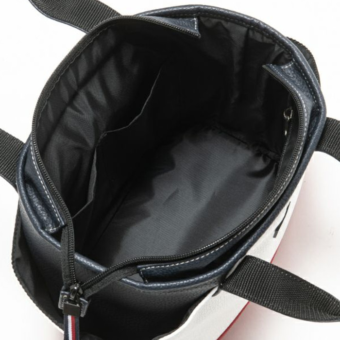 トミーヒルフィガー TOMMY HILFIGER THMG3FBD FACE ROUND BAG カートトートの画像