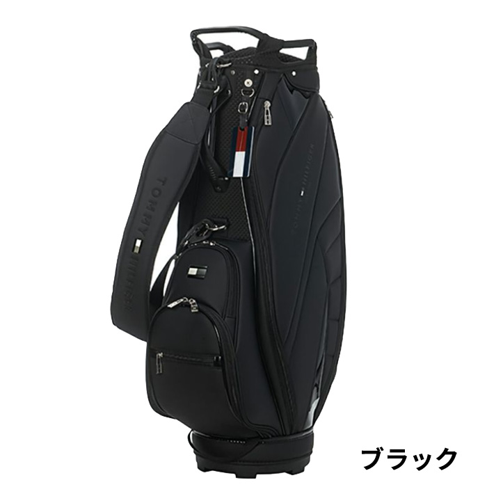   ゴルフバッグ ブラック　THMG5SC2 TOMMY HILFIGER トミーヒルフィガー THMG5SC2 スポーツ キャディ