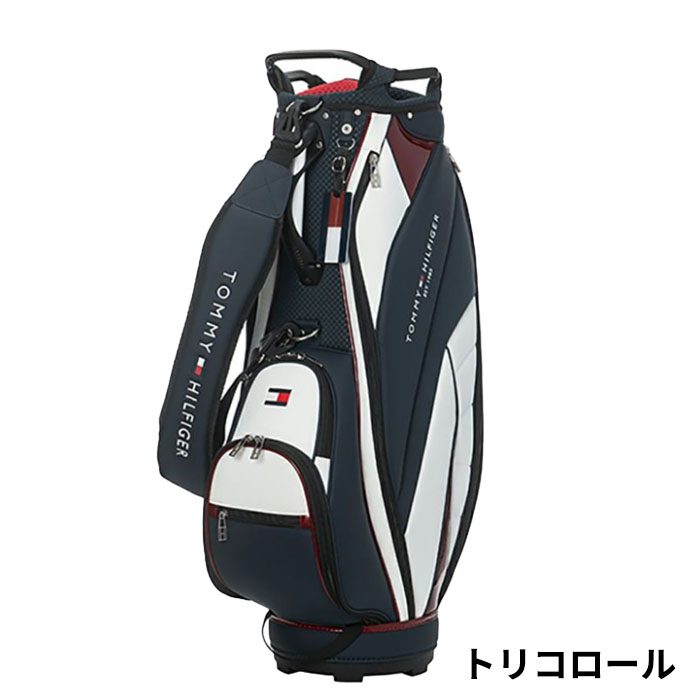 新品 トミーヒルフィガーゴルフ キャディバッグ THMG5SC2 トリコロール TOMMY HILFIGER（トミー・ヒルフィガー） TOMMY HILFIGER THMG5SC2