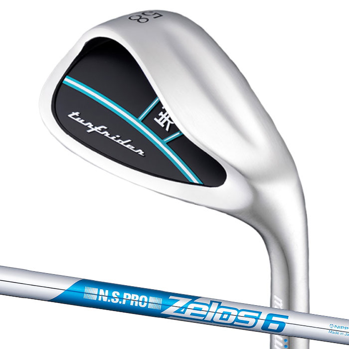 (カスタムクラブ)ムジーク muziik TurfRider widesole ウェッジ N.S.PRO ZELOS 6