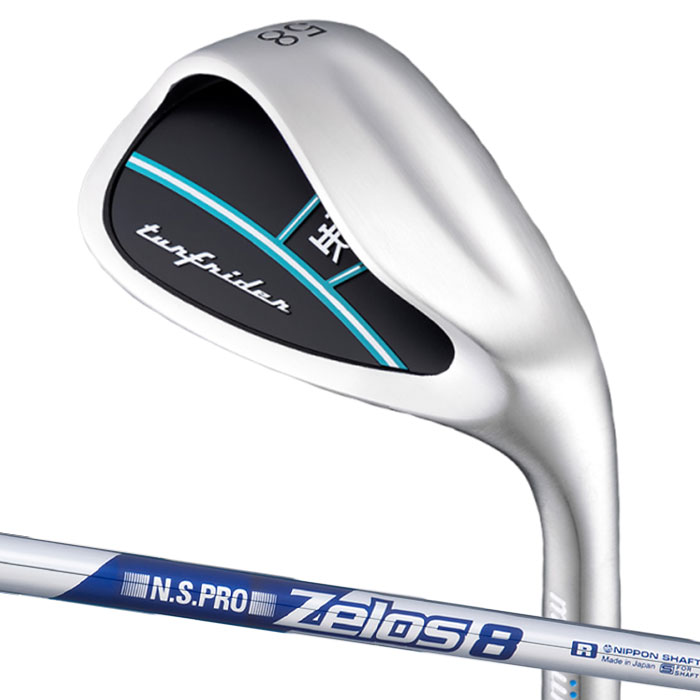 (カスタムクラブ)ムジーク muziik TurfRider widesole ウェッジ N.S.PRO ZELOS 8