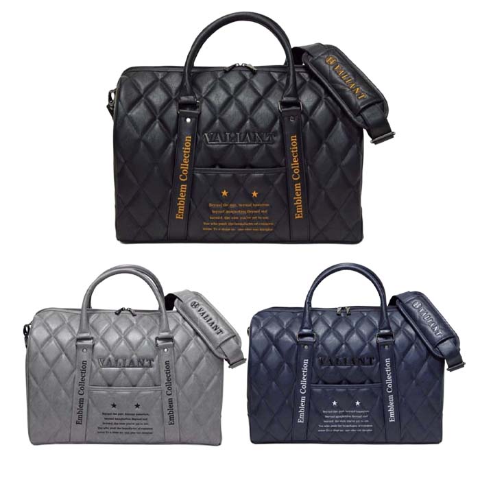 ヴァリアント ゴルフ VALIANT VAE-005BB スタンダードモデル エンブレム コレクション ボストンバッグ シェリフ姉妹ブランド | VALIANT