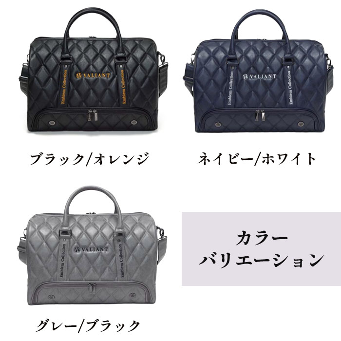ヴァリアント ゴルフ VALIANT VAE-005BB スタンダードモデル エンブレム コレクション ボストンバッグ シェリフ姉妹ブランド | VALIANT | 04