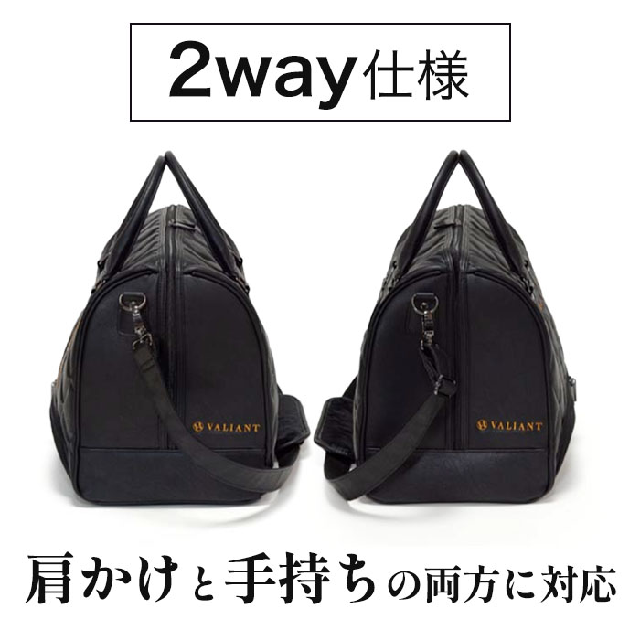 ヴァリアント ゴルフ VALIANT VAE-005BB スタンダードモデル エンブレム コレクション ボストンバッグ シェリフ姉妹ブランド | VALIANT | 05