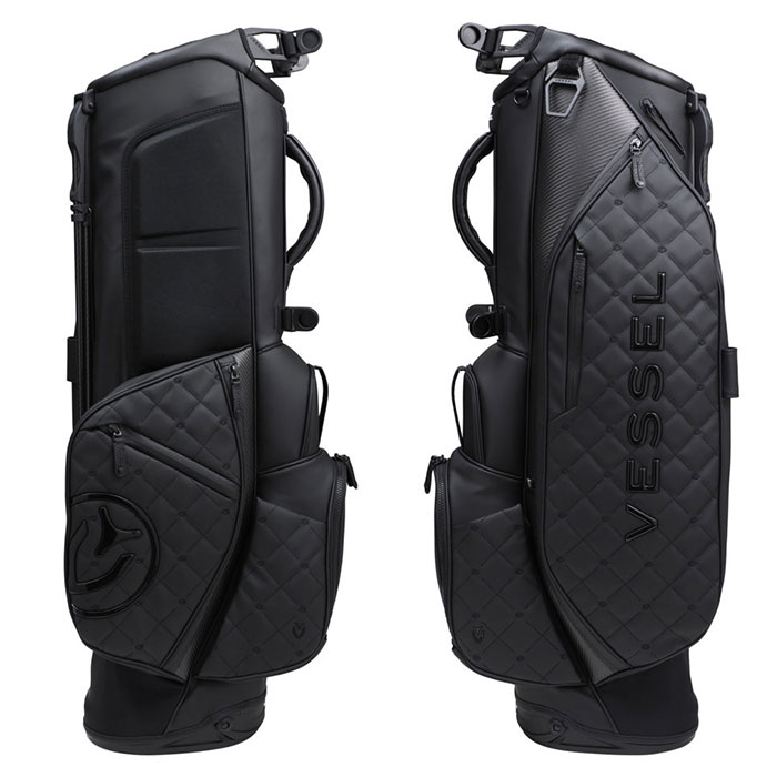 ベゼル VESSEL PLAYER 3.0 STAND BAG CARBON BLACK スタンド キャディバッグ 8.5型 カーボンブラック