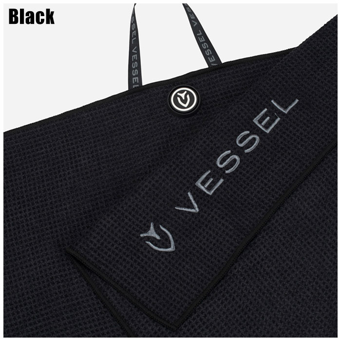 Vessel ゴルフタオル 黒 楽天市場】ベゼル ゴルフタオル マグネティックゴルフタオル
