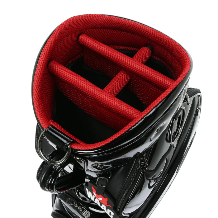 WAAC Bucket Waacky 9 型キャディバッグ　キャスター付き ネットで注文 WAAC Bucket Waacky 9 型キャディバッグ