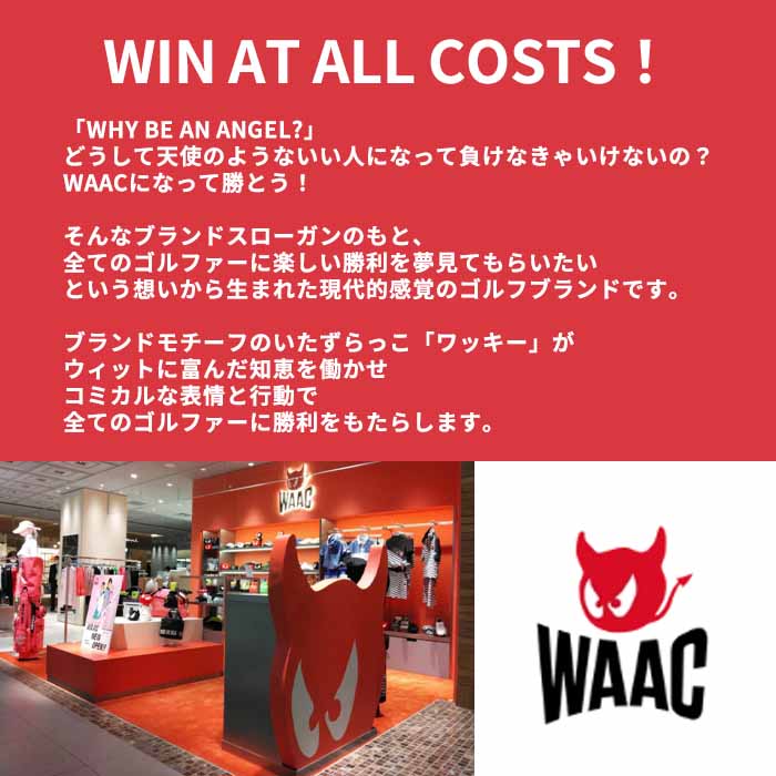 WAAC ワック WAAC 072259898 ワッキー ドライバー用 ヘッドカバー