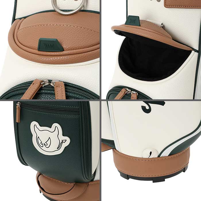 WAAC ゴルフバッグ・キャディバッグ WAAC ワック ゴルフ キャディバッグ UNISEX Grainy Synthetic Leather