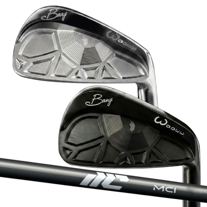 カスタムアイアン) WAOWW ワオ BANG IRON MCI 90 100 単品 バン