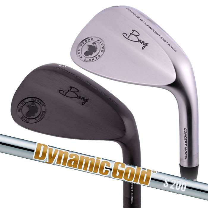 カスタムウェッジ) WAOWW ワオ BANG WEDGE Dynamic Gold HT バン