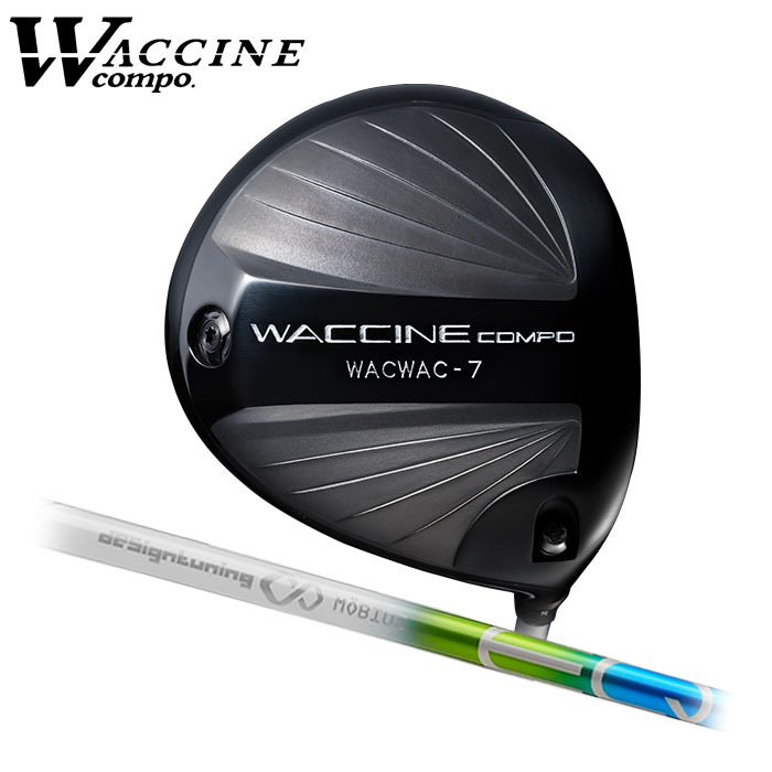 地クラブWACWAC7×MOBIUS LIQUID DX LITEHK カスタムクラブ)グラビティー WACWAC-7 ドライバー Designtuning