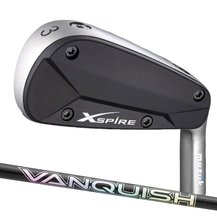 (カスタムクラブ)ムジーク muziik Xspire Titanium UT Iron 三菱ケミカル VANQUISH Hybrid