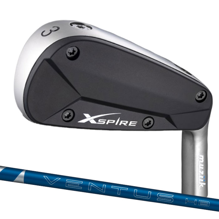 (カスタムクラブ)ムジーク muziik Xspire Titanium UT Iron フジクラ VENTUS HB
