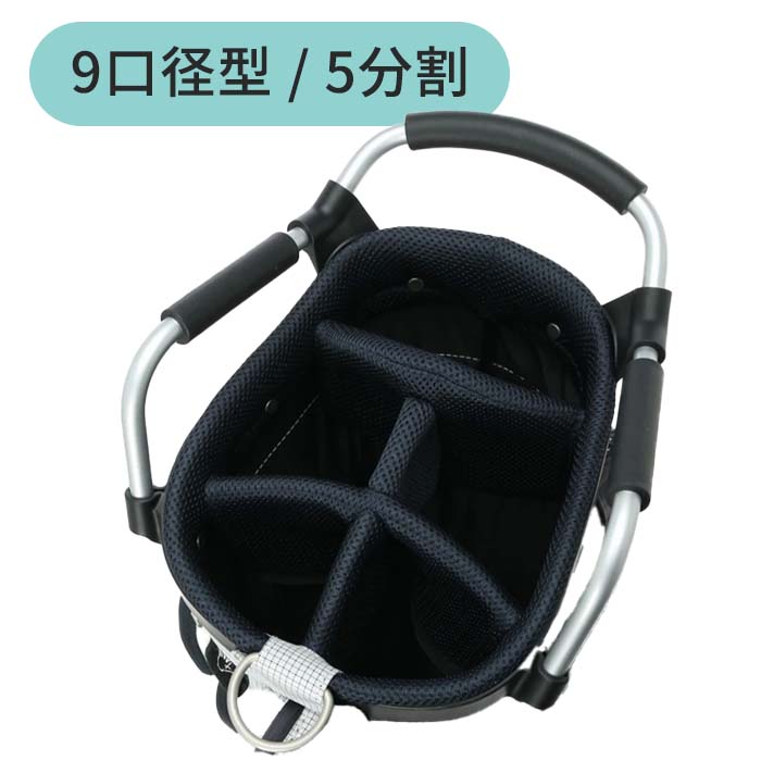 ZOY ゾーイ 071789874 R-PET キャスター付き キャディバッグ 9