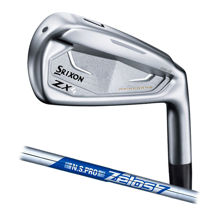 【メーカーカスタム】SRIXON ZX4 Mk II IRON スリクソン アイアン 単品 ZELOS 7 日本正規品