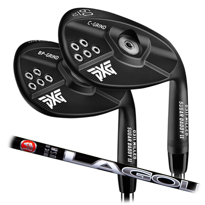 (カスタムクラブ) PXG 0311 SUGAR DADDY II Xtreme Dark ウェッジLA GOLF A Series 120WV Parsons Xtreme Golf (G)