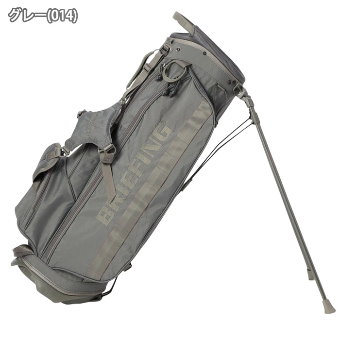 ブリーフィング ゴルフ BRIEFING GOLF BRG223D24 CR-4 #2 XP WOLF GRAY スタンドキャディバッグ 9.5インチ