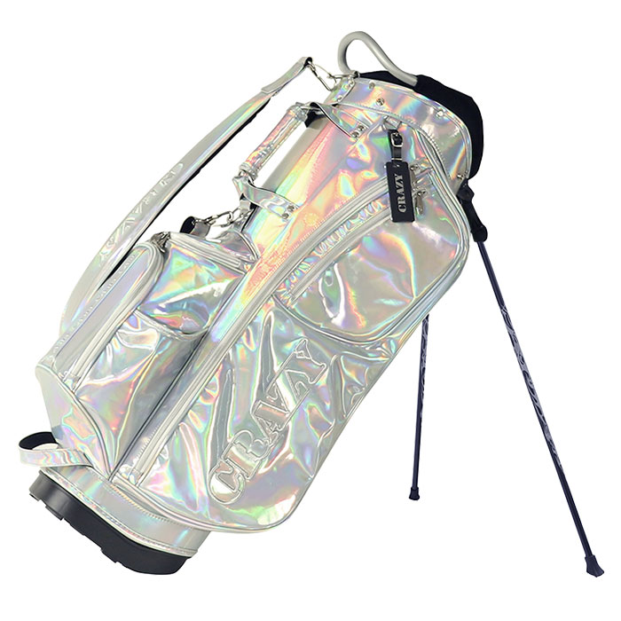 ⭐公式品⭐ クレイジー ゴルフ CRAZY 2023年 シングルタイプ スタンドキャディバッグ 9インチ オーロラ 【MYK9292290617】(33977円)