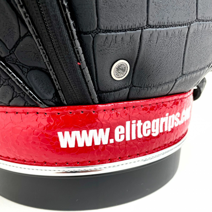 ブランド エリートグリップ ELITE GRIP EGCB-N-01BK ツアープロモデル クロコ ツアーキャディバッグ 10.5型 【KUE1635454799】(59800円)