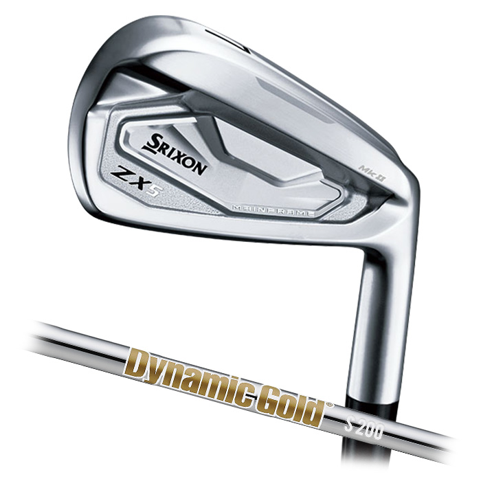 【メーカーカスタム】SRIXON ZX5 Mk II IRON スリクソン アイアン 5I~PW(6本セット) ダイナミックゴールド 日本正規品