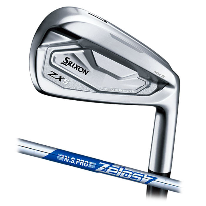 【メーカーカスタム】SRIXON ZX5 Mk II IRON スリクソン アイアン 5I~PW(6本セット) ZELOS 7 日本正規品