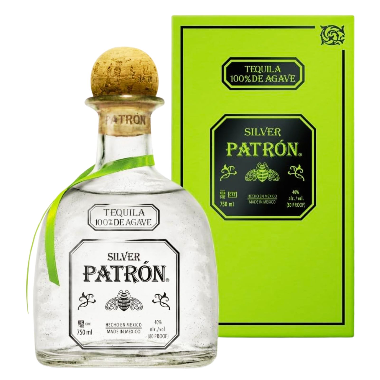 PATRÓN TEQUILA パトロン シルバー テキーラ 40% 1Liter パトロン シルバー テキーラ メキシコ 750ml 40度 正規品 PATRON