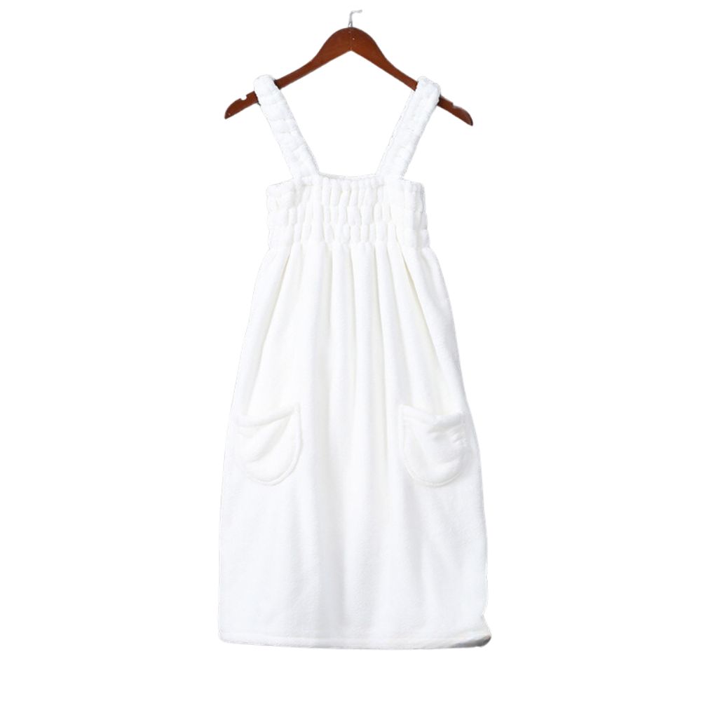 着るタオル バスローブ レディース タオル地 速乾 育児 夏用 部屋着 ホテル ママ 乾きやすい もこもこ ワンピース パイル ロング おしゃれ | ブランド登録なし | 05