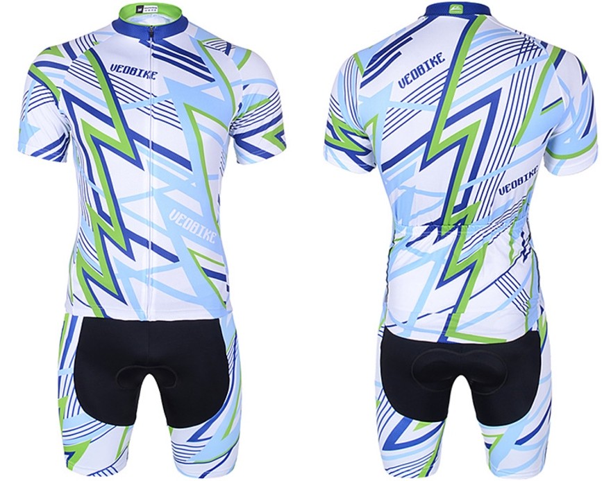 サイクルウェア 上下セット 半袖 ジャージ 5分丈 レーパン | ブランド登録なし | 02