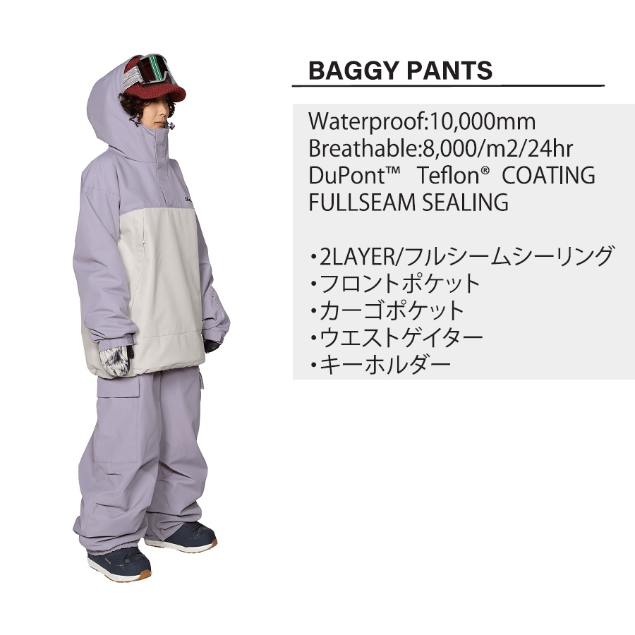 SCAPE（エスケープ） 24-25 SCAPE ウェア BAGGY PANTS スノーボード