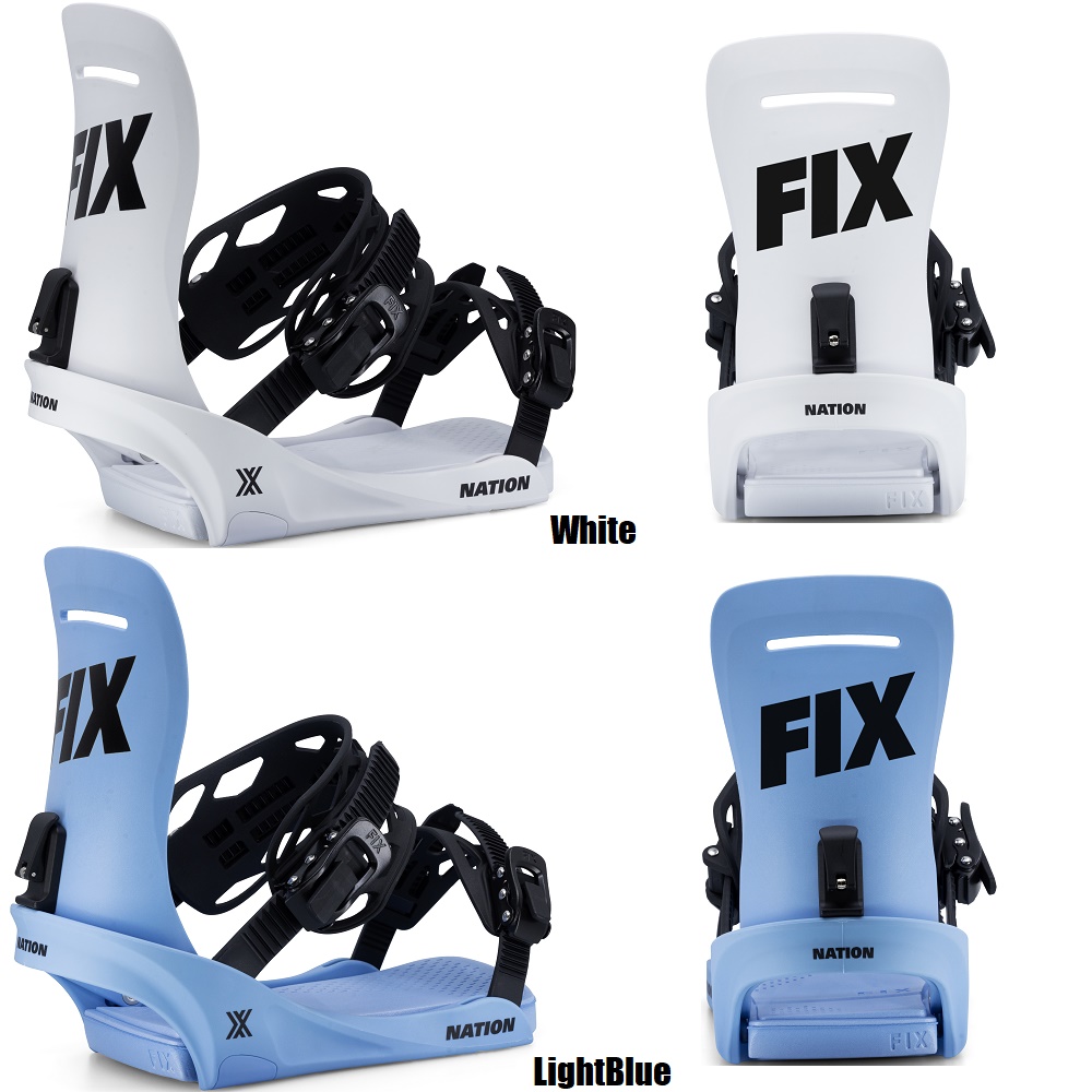 24-25 FIX NATION - 国内正規品 スノーボード バインディング : WM