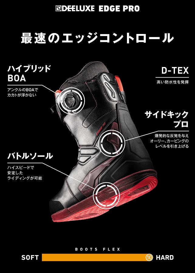 DEELUXE（ディーラックス） 25-26 DEELUXE EDGE PRO S4 - 国内正規品